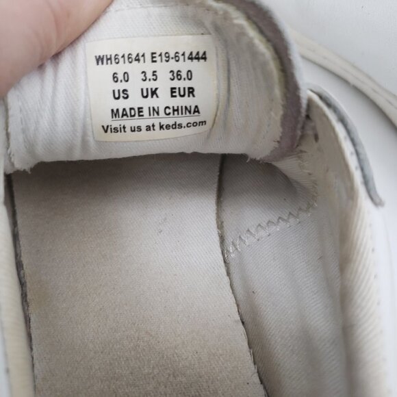 Keds x Kate Spade Ace Leather Leopard Sneakers Women's size 6 - Picture 12 of 12